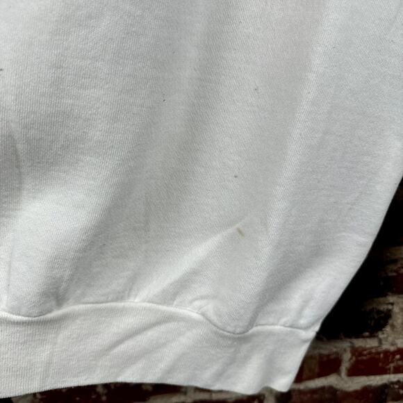 Vintage Tennessee Lady Vols Sweatshirt XL White Crewneck Basketball NCAA USA - Picture 12 of 15